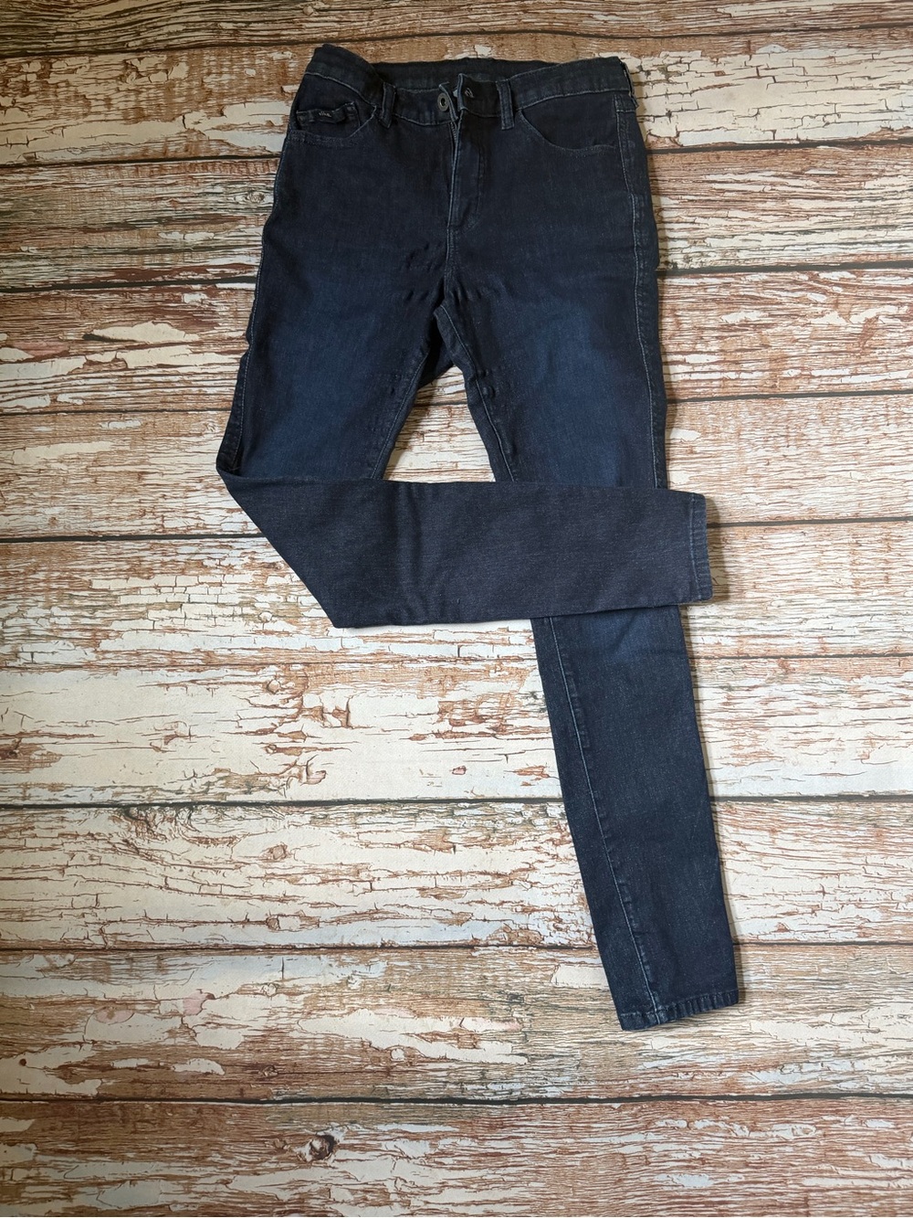 KÜHL 9” Kontour Flex Denim Skinny Midnight Jeans 6 Reg